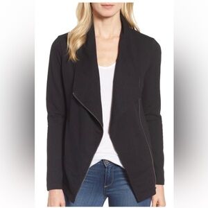 Stella Knit Jacket moto jacket M medium cotton blend pockets